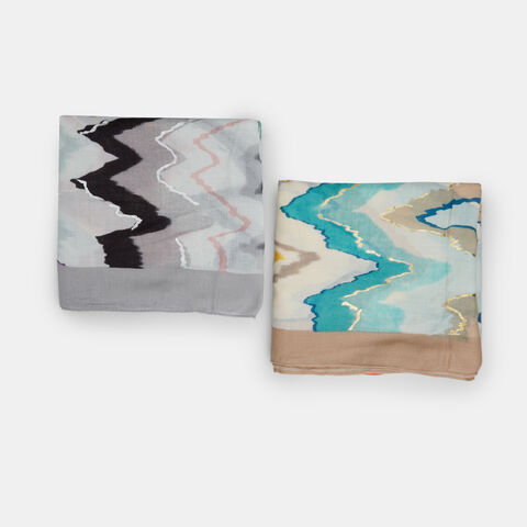 Bufanda de mujer, Multicolor Bufanda de mujer, Multicolor